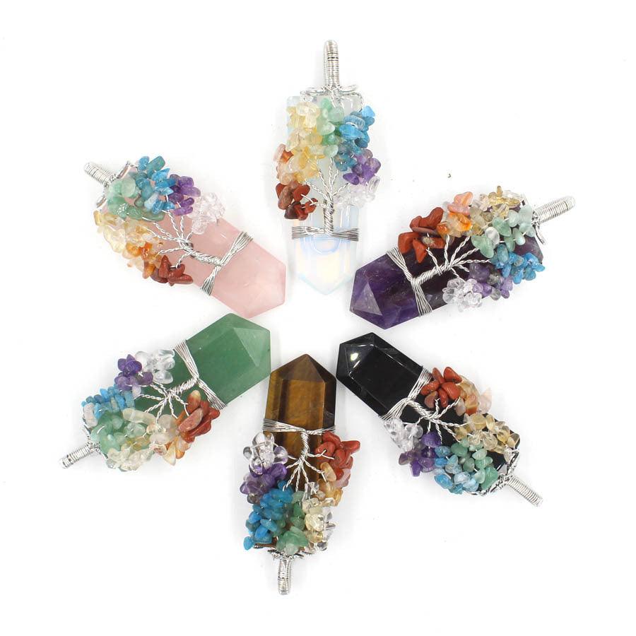 Tree Of Life Winding Pendant Necklace | Beach Jewelry