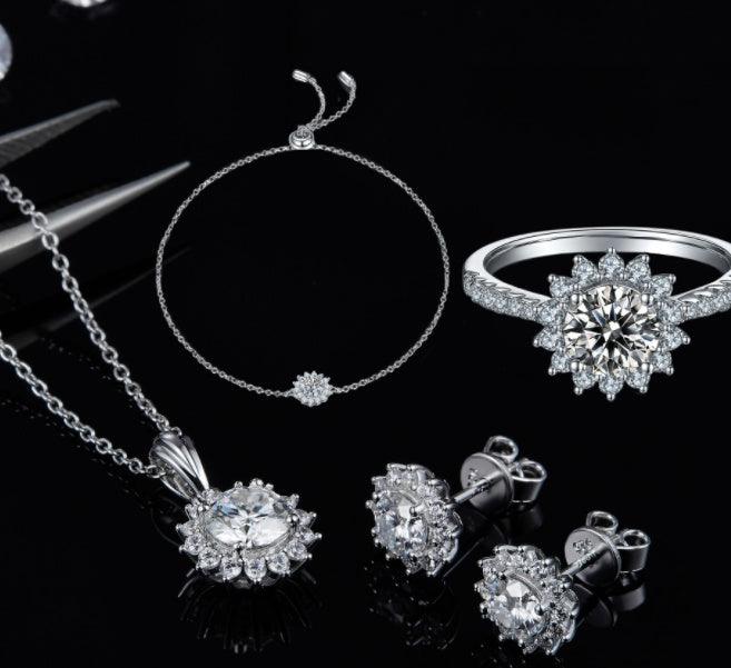 Daily Wear 925 Silver Jewelry Set