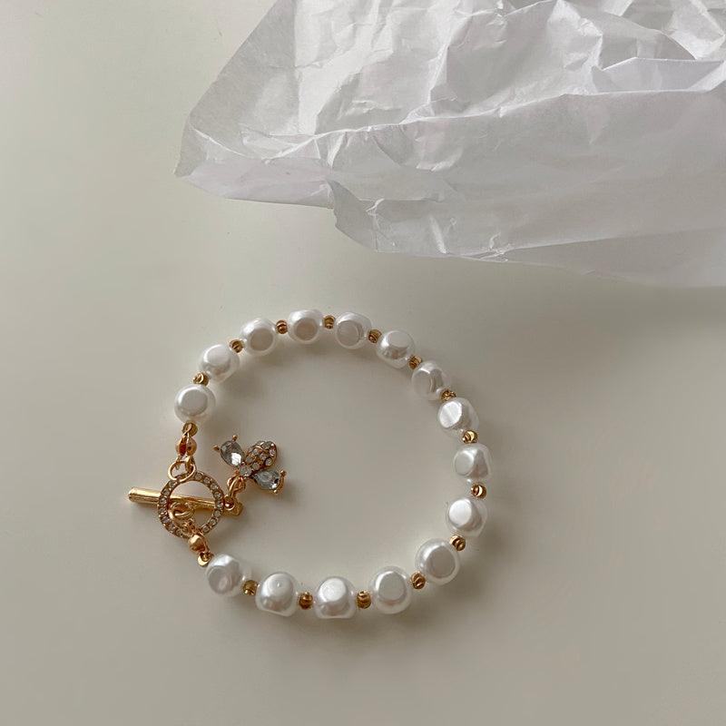 Exquisite Pearl Pendant Bracelet | Fashion Jewelry