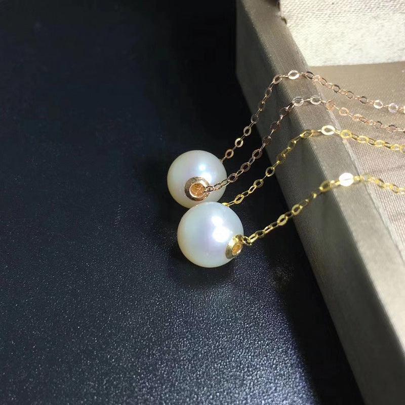 Delicate Pearl Clavicle Necklace | Daily Wear