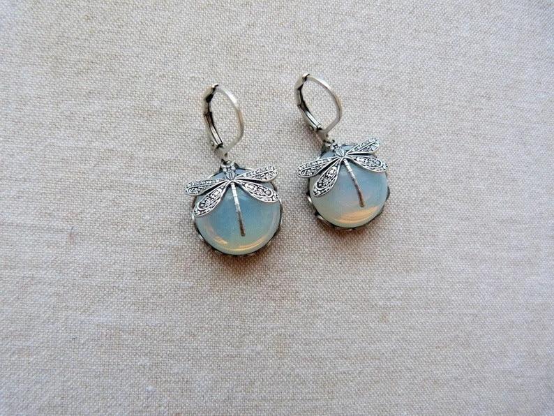 Hanging Vintage Dragonfly Pendant Earring | Daily Wear