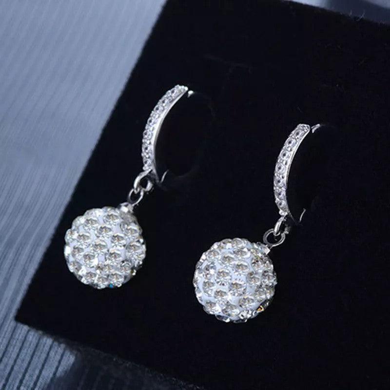 Round Diamond Ball Earrings | Daily Wear