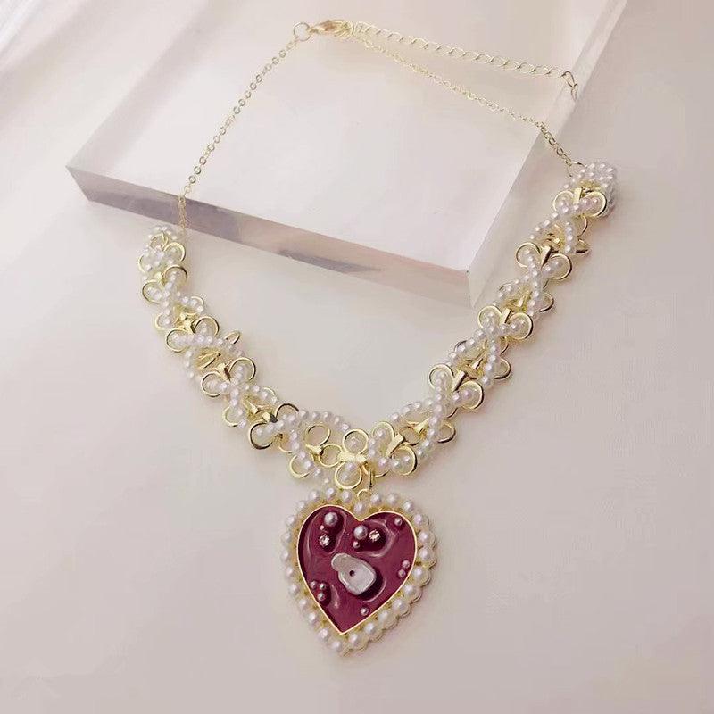 Heart Pendant Love Necklace | Fashion Jewelry