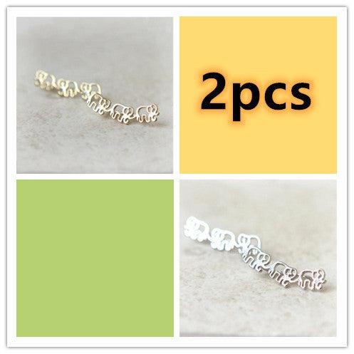 Daisies Earrings | Daily Wear Golden and Silvery