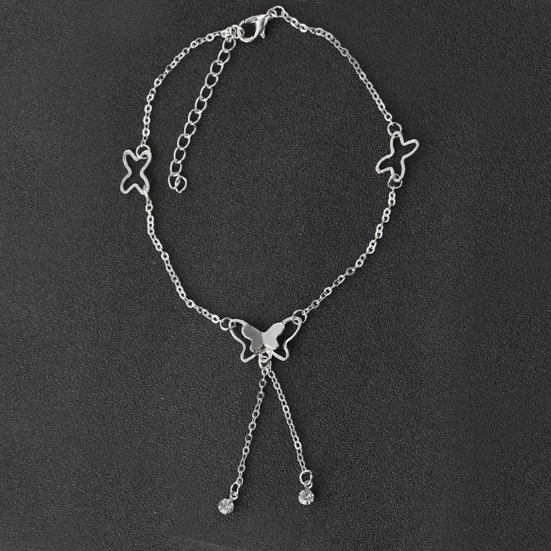 Beach Foot Anklet Charms | Beach Wear Silver