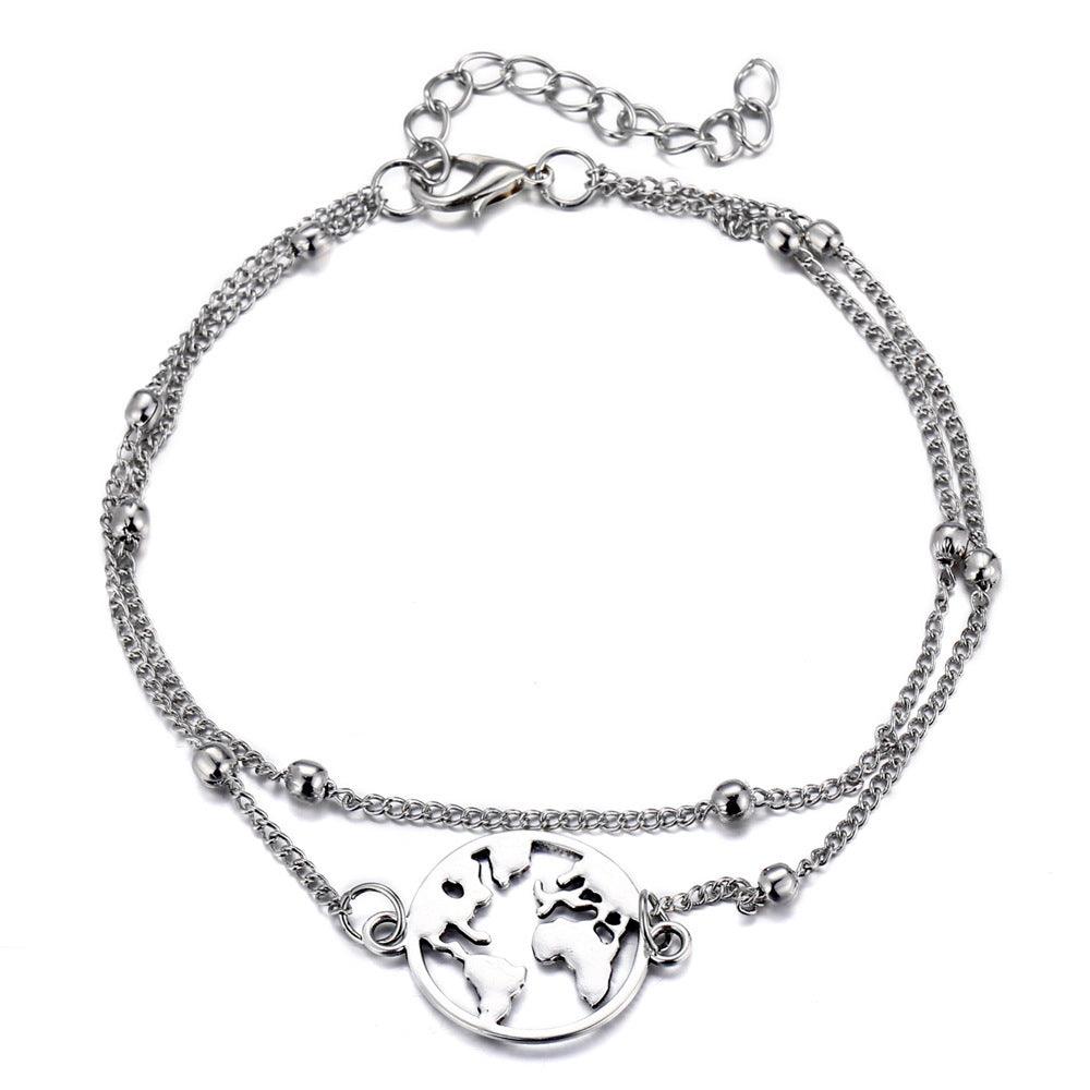 Three-piece Beach Love Anklet | Beach Collection