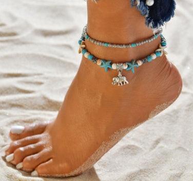 Conch Mizhu Yoga Anklet | Beach Collection 9