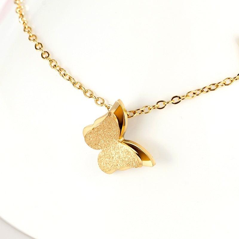 Single Chain Butterfly Anklet | Beach Collection