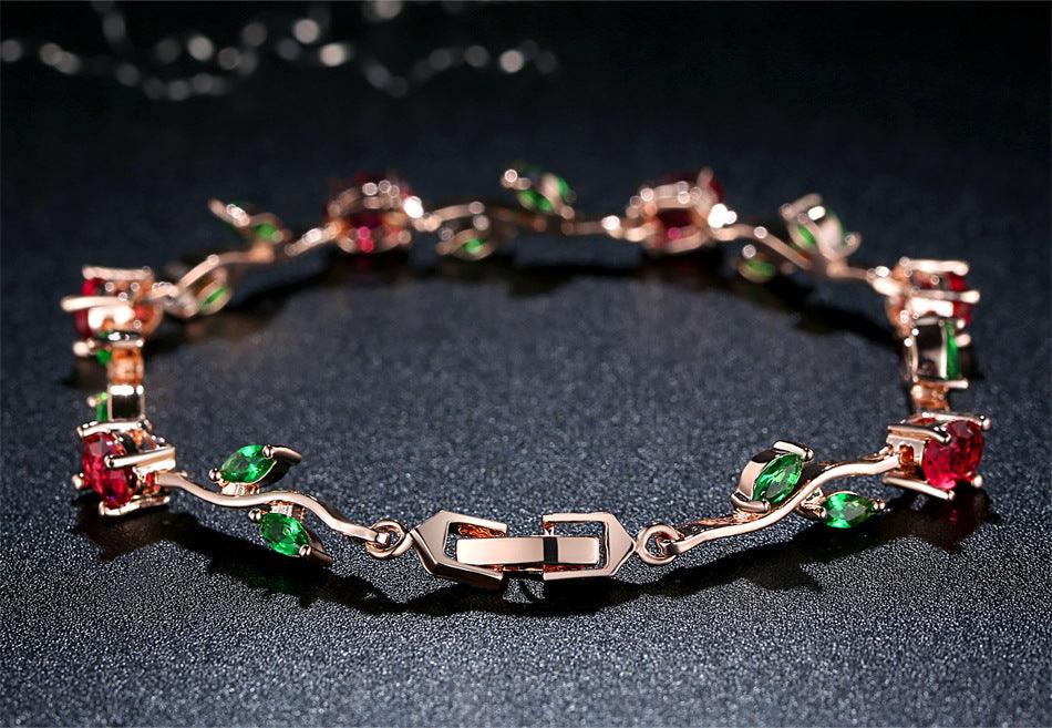Plated Crystal Women Bracelet | Daily Wear