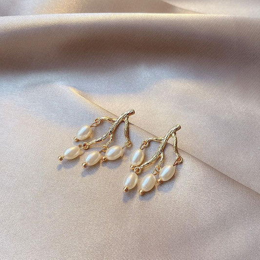 Pearl Branch Earrings | Daily Wear
