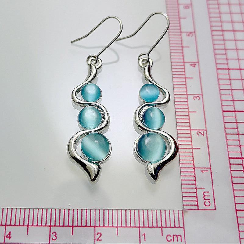 Bohemian Creative Curved Wavy Earrings | Daily Wear
