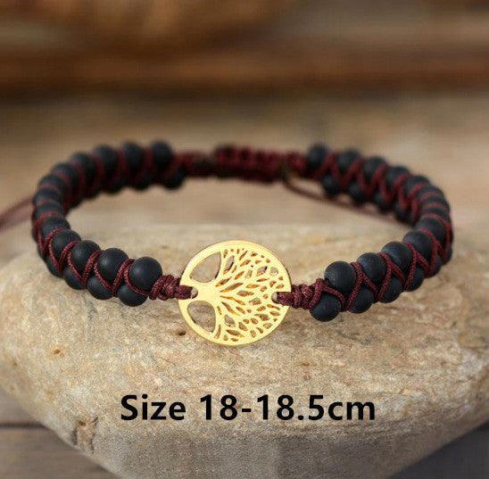 Agate Hand-woven Beads Yoga Bracelet | Yoga Collection M