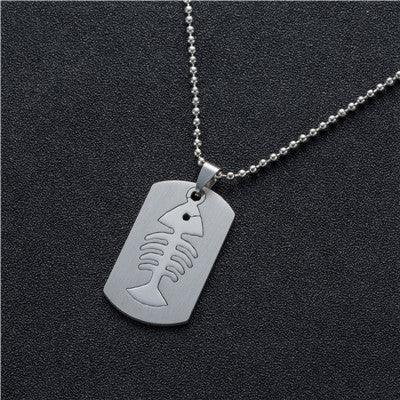Stainless Steel Unisex Necklace | Fashion Jewelry F
