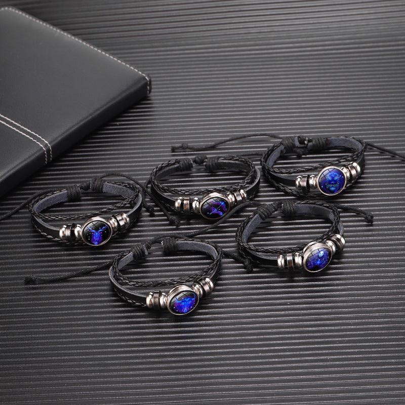 Zodiac Constellation Braided Bracelet | Astro Collection