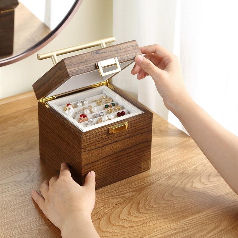 Classical Wooden Storage Jewelry Box | Jewelry Storage