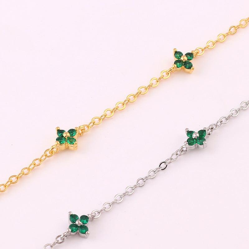 Blue Flower Necklace - Beach Wear