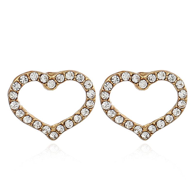 Love Diamond Pendant Necklace Set