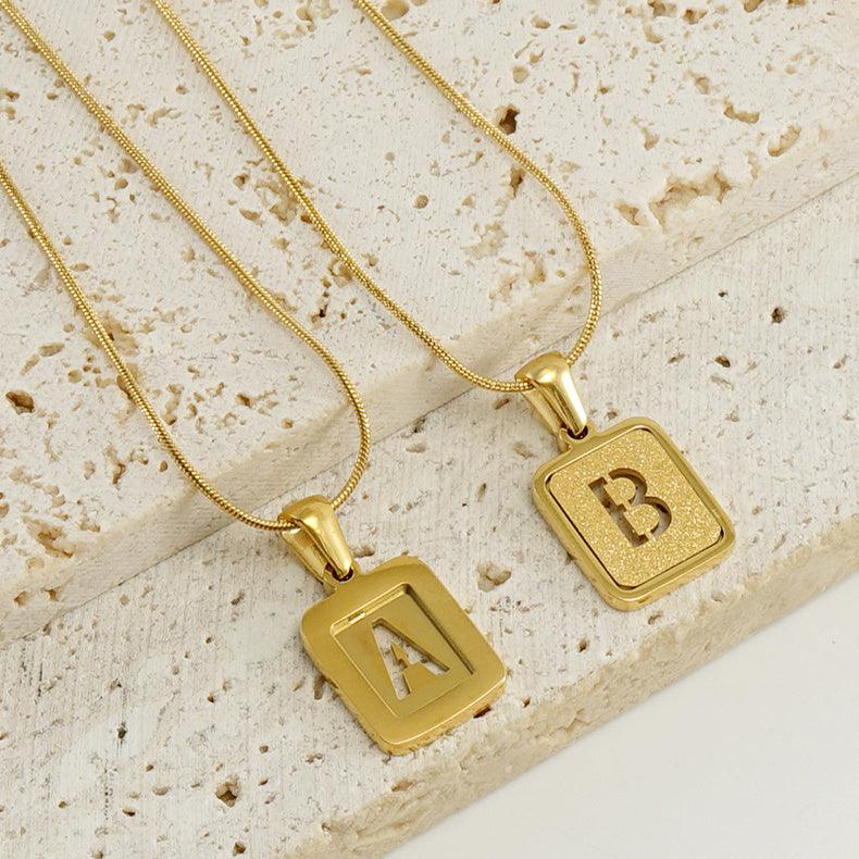 Alphabet Necklace Collection 2025