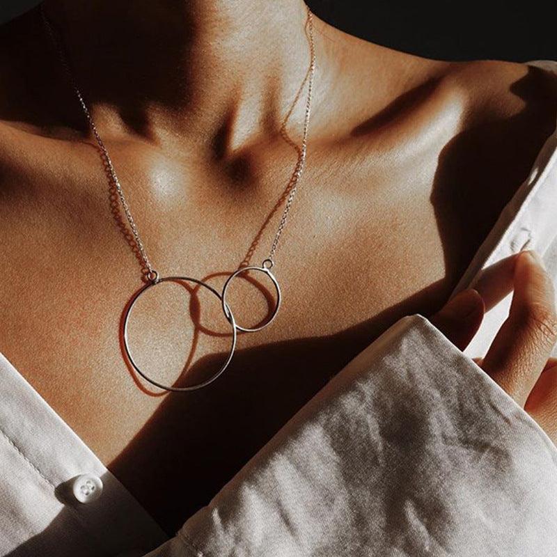 Double OT Chain Necklace | Daily Wear