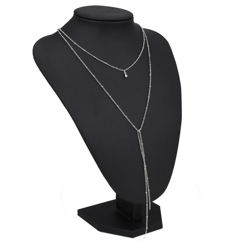 Elegant Retro Clavicle Chain | Fashion Jewelry Silvery
