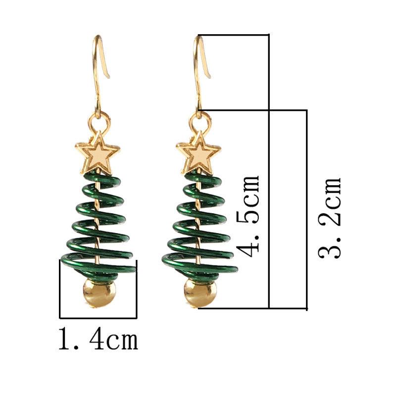 Bohemian Creative Curved Wavy Earrings | Daily Wear