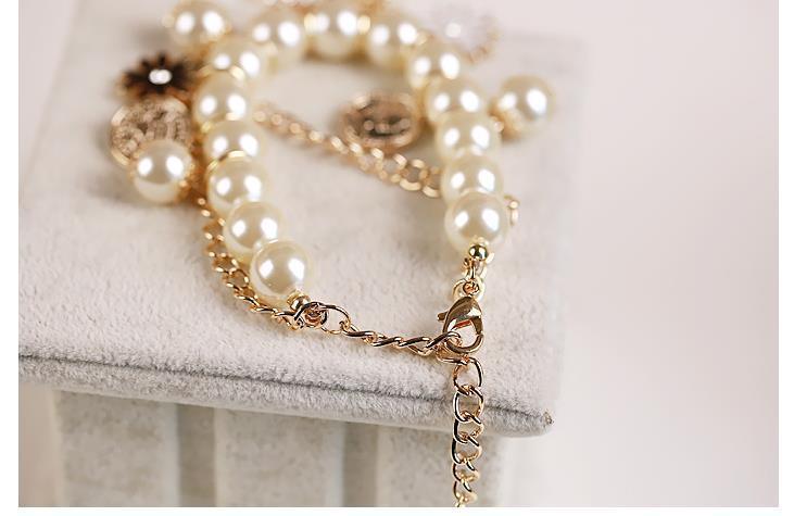 Pearl Flower Bracelet Jewelry | Daily Wear