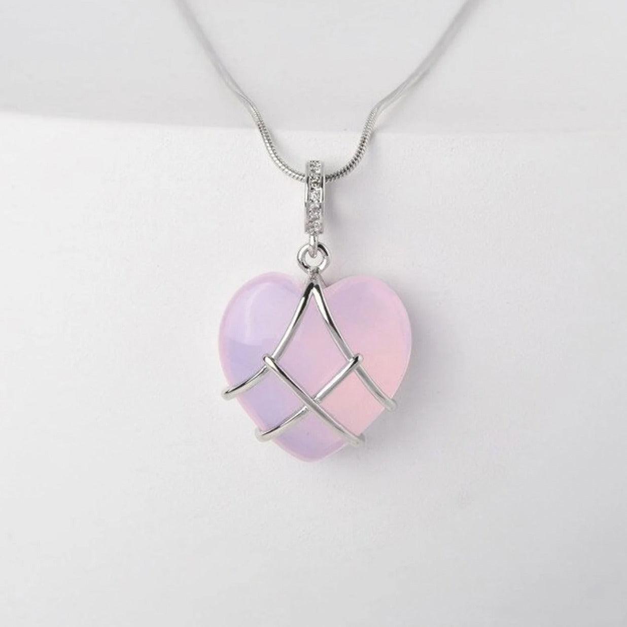 Moonstone Princess Necklace - Daily Wear Jewelry Silver