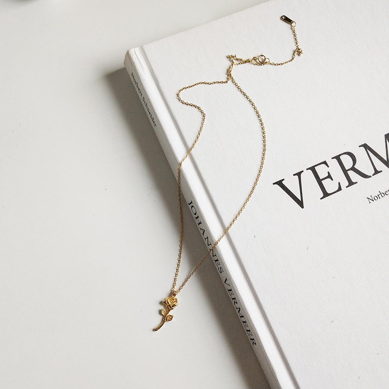 Rose Gold Necklace Jewelry | Daily Wear