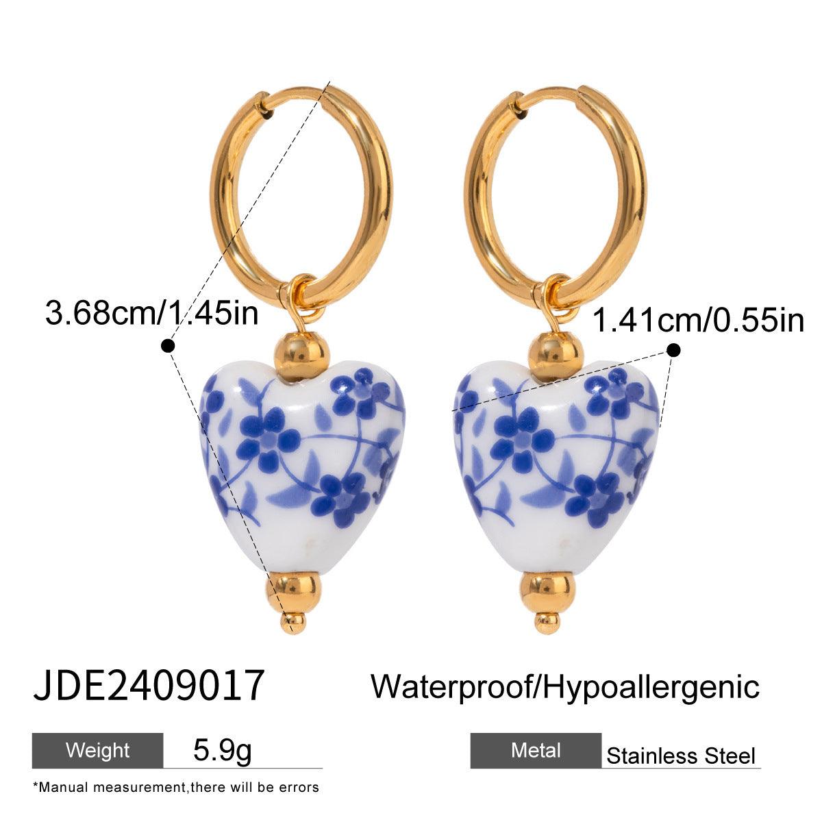 18K Gold Pearl Cowboy Ear Bead Clip | Beach Wear F