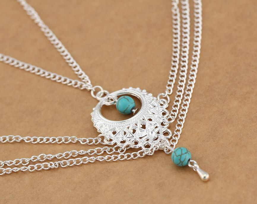 Bohemian Punk Vintage Multi Layered Anklet | Beach Collection