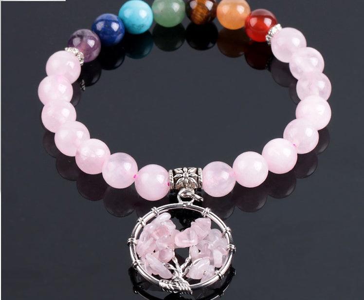 Elegant Crystal Beaded Bracelet | Yoga Collection