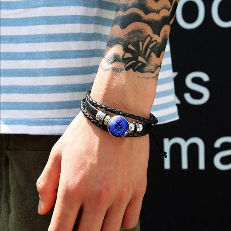 Zodiac Constellation Braided Bracelet | Astro Collection