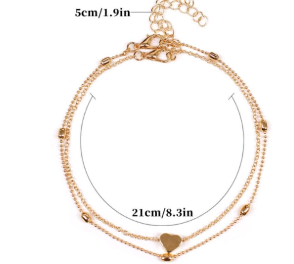 Retro Ball Chain Anklets | Beach Jewelry D