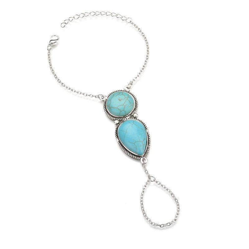 Turquoise Tassel Bracelet | Party Wear