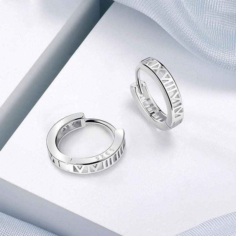 Roman Sterling Silver Earring | Daily Wear