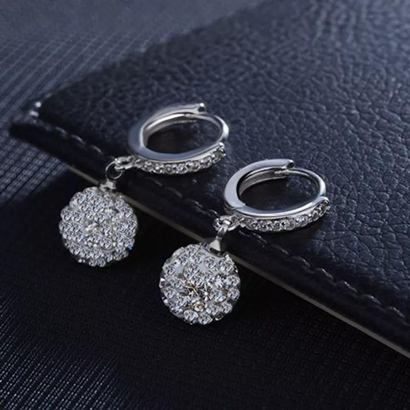Round Diamond Ball Earrings | Daily Wear