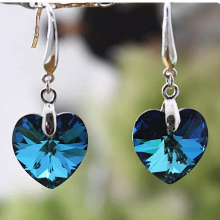 Love Earrings in Pure Silver| Daily Wear