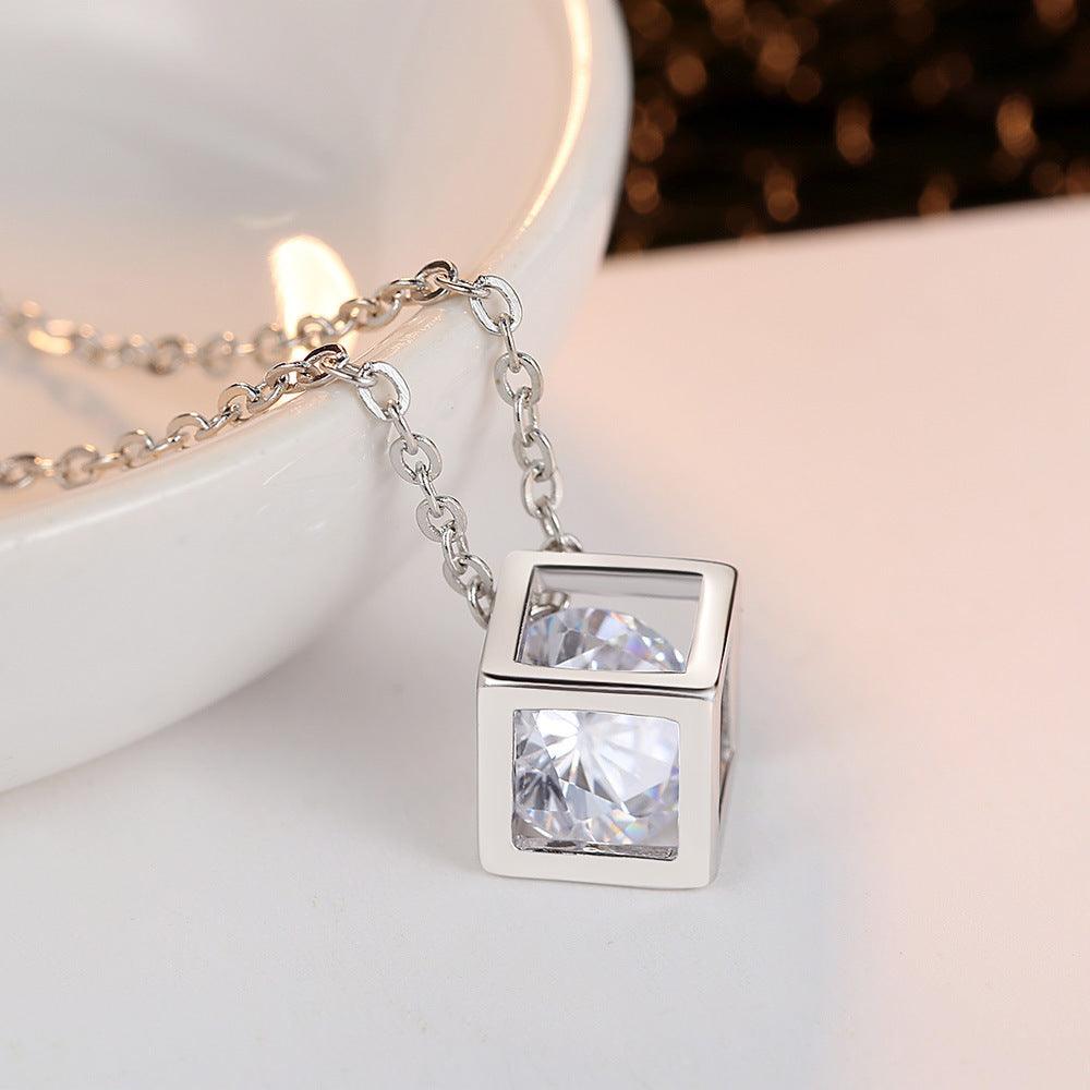 Water Cube Zircon Jewelry Set