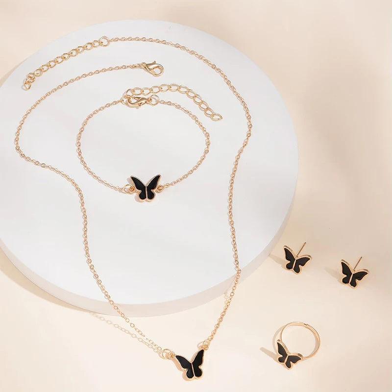 Butterfly Jewelry Set | 2025 Daily Wear