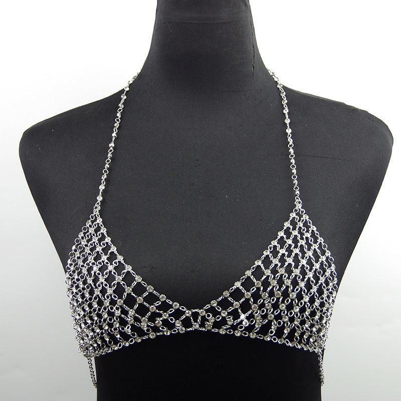 Leisure Nightclub Body Chains | Nightclub Wear Silver