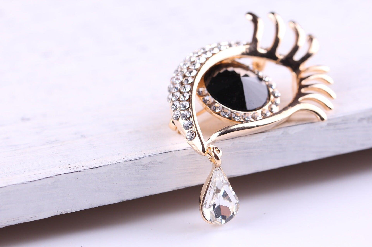 Diamond-encrusted Brooch | Fashion Accessory