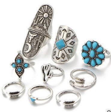 Boho Vintage Ring Sets | Daily Wear A
