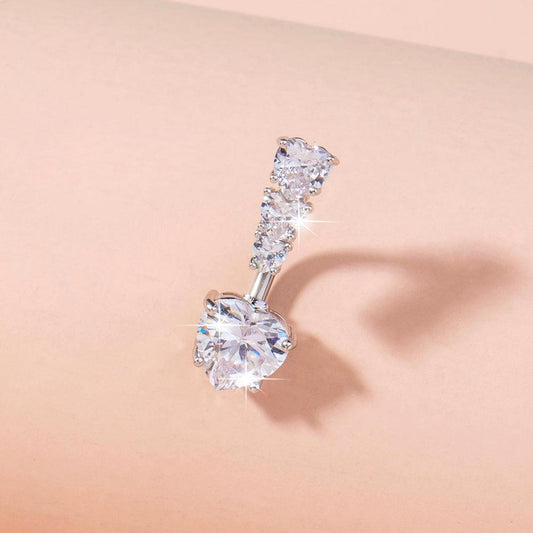 Heart-to-Heart Navel Pin | Fashion Collection A