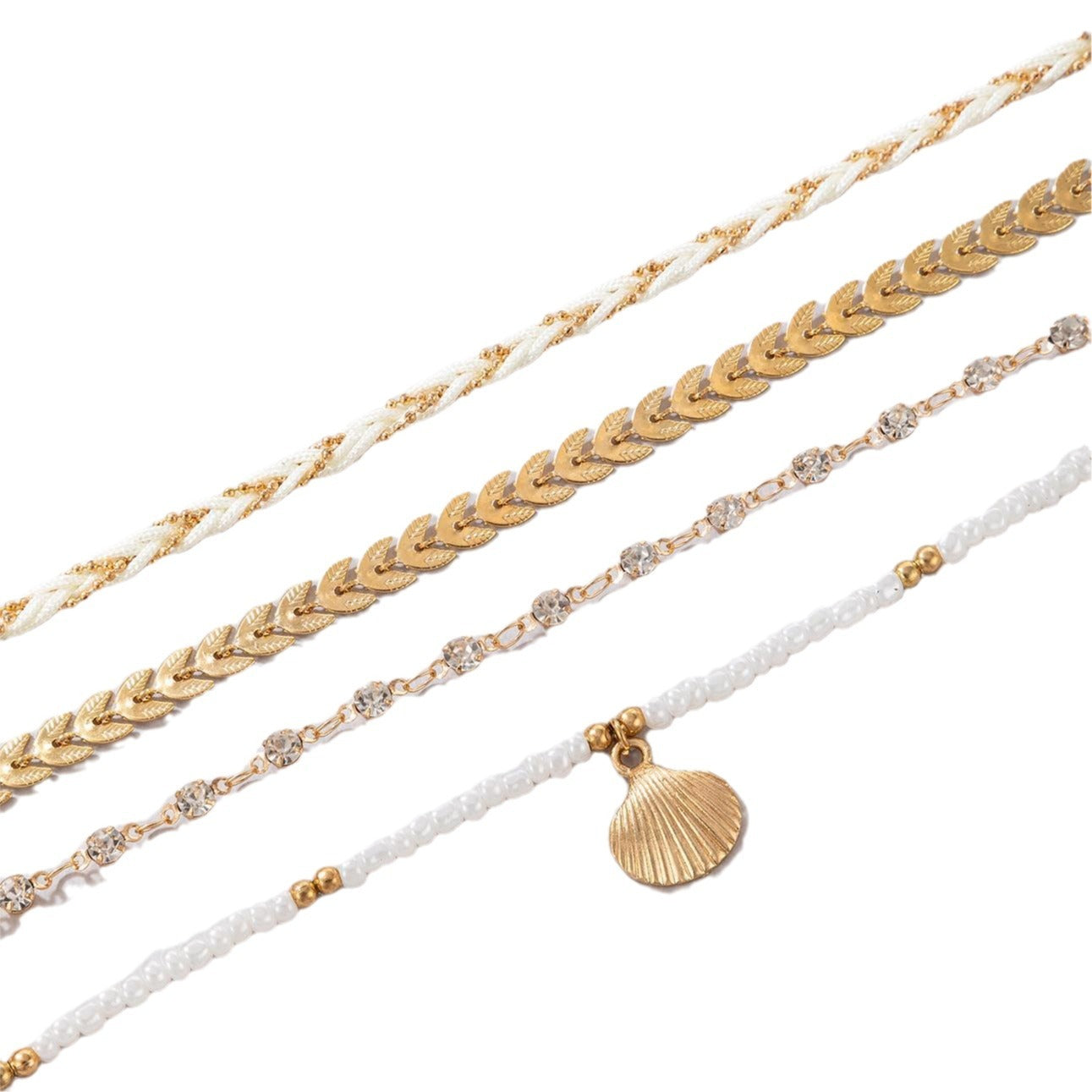 Bohemian Woven Rope Foot Chain | Summer Collection