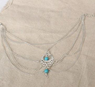Bohemian Style Beach Anklets | Beach Collection Silver-B