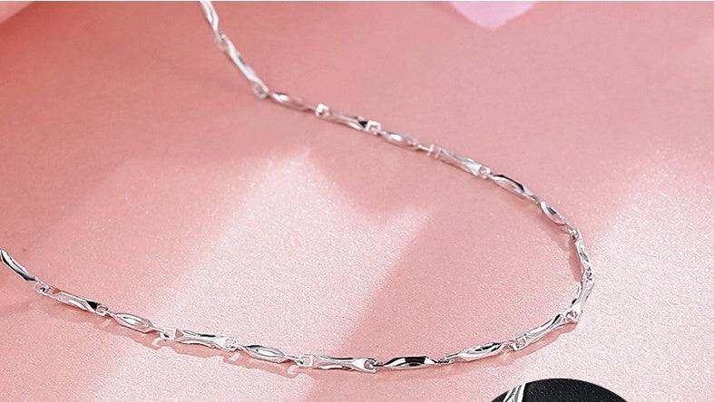 S925 Sterling Silver Necklace | Elegant Daily Jewelry 1style