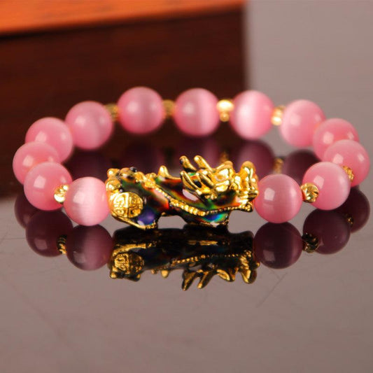 3D Gold Plated PiXiu Bracelet | Fashion Jewelry