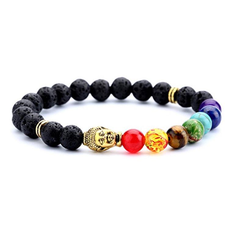 Colorful Agate Beads Bracelet 1style