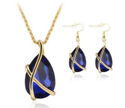 Elegant Jewelry Set for Women | Party Wear 2025 Royal Blue