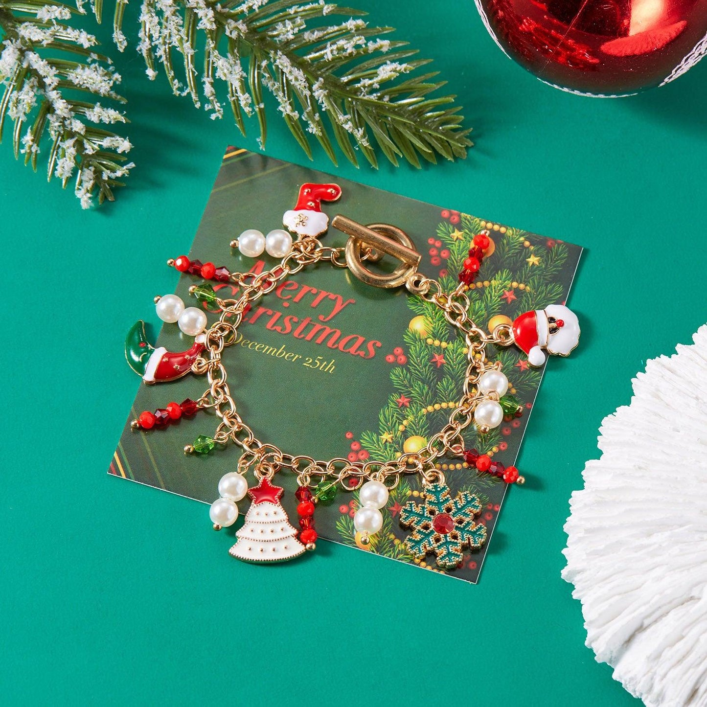 Christmas Tree Bracelet | Festive Wear